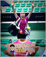 Térence Atmane being the crowd favorite